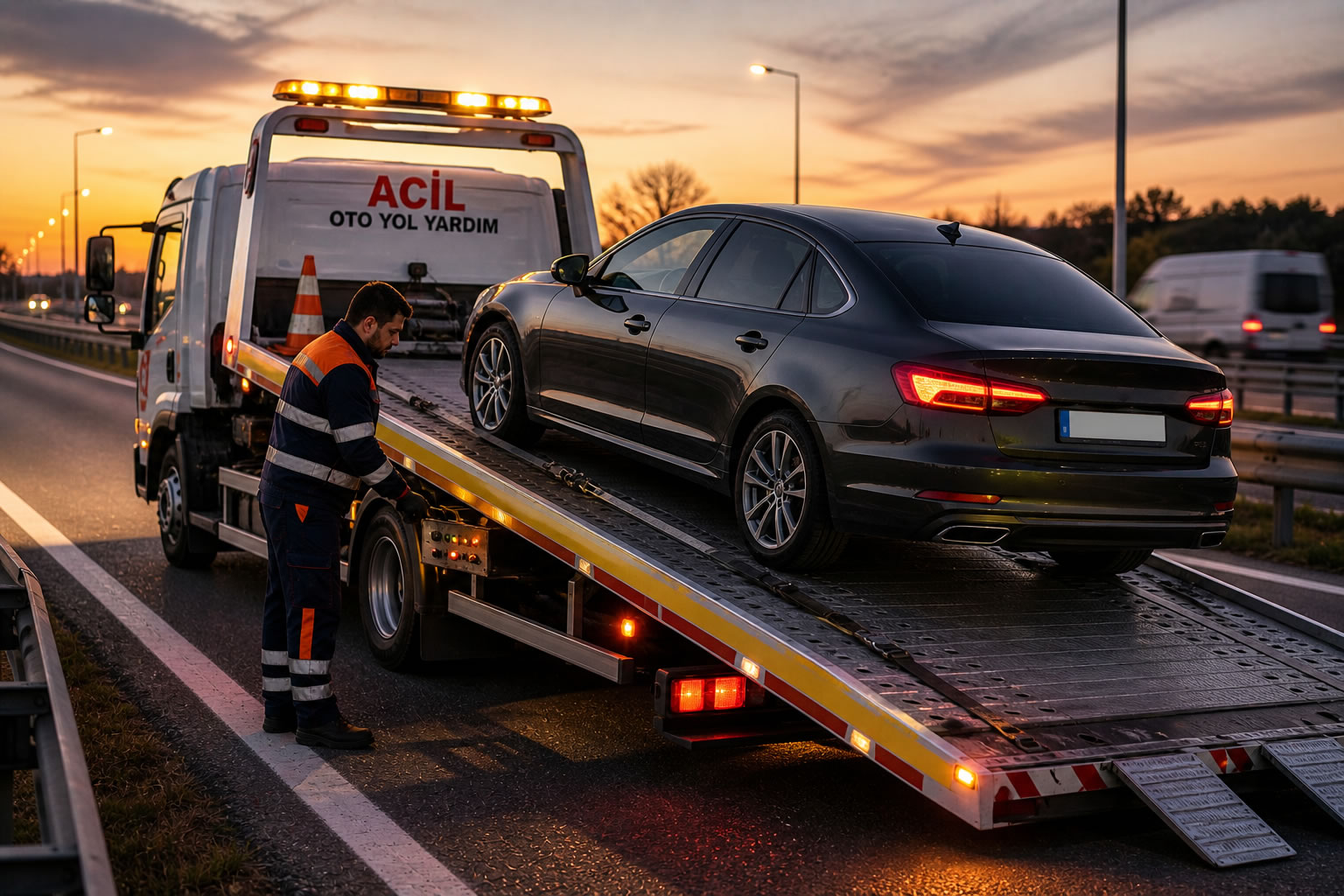 acil oto yol yardım oto çekici